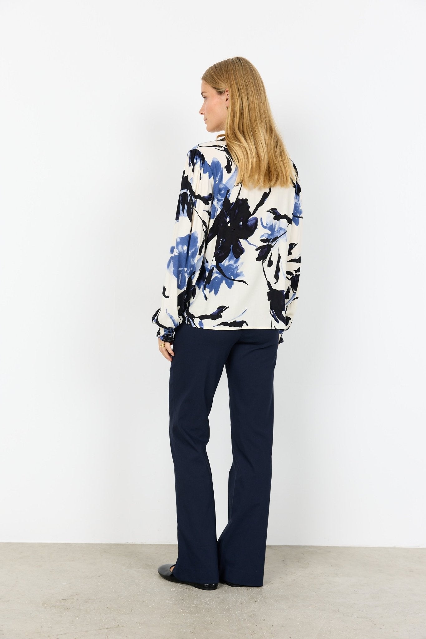 Soya ConceptSoya Concept Bene 1 BlouseTopsBlue Flower - Blue Water Clothing