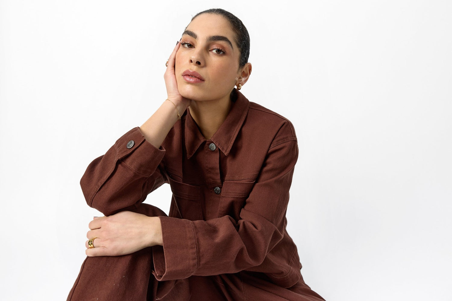 Soya ConceptSoya Concept Bess 1 Denim jacketCoats & JacketsCream - Blue Water Clothing