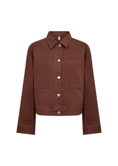 Soya ConceptSoya Concept Bess 1 Denim jacketCoats & JacketsChocolate - Blue Water Clothing