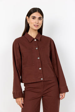 Soya ConceptSoya Concept Bess 1 Denim jacketCoats & JacketsChocolate - Blue Water Clothing