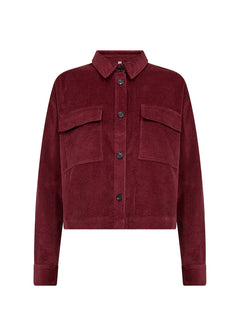 Soya ConceptSoya Concept Bindi 18 Cord Jacket WineCoats & JacketsWine - Blue Water Clothing