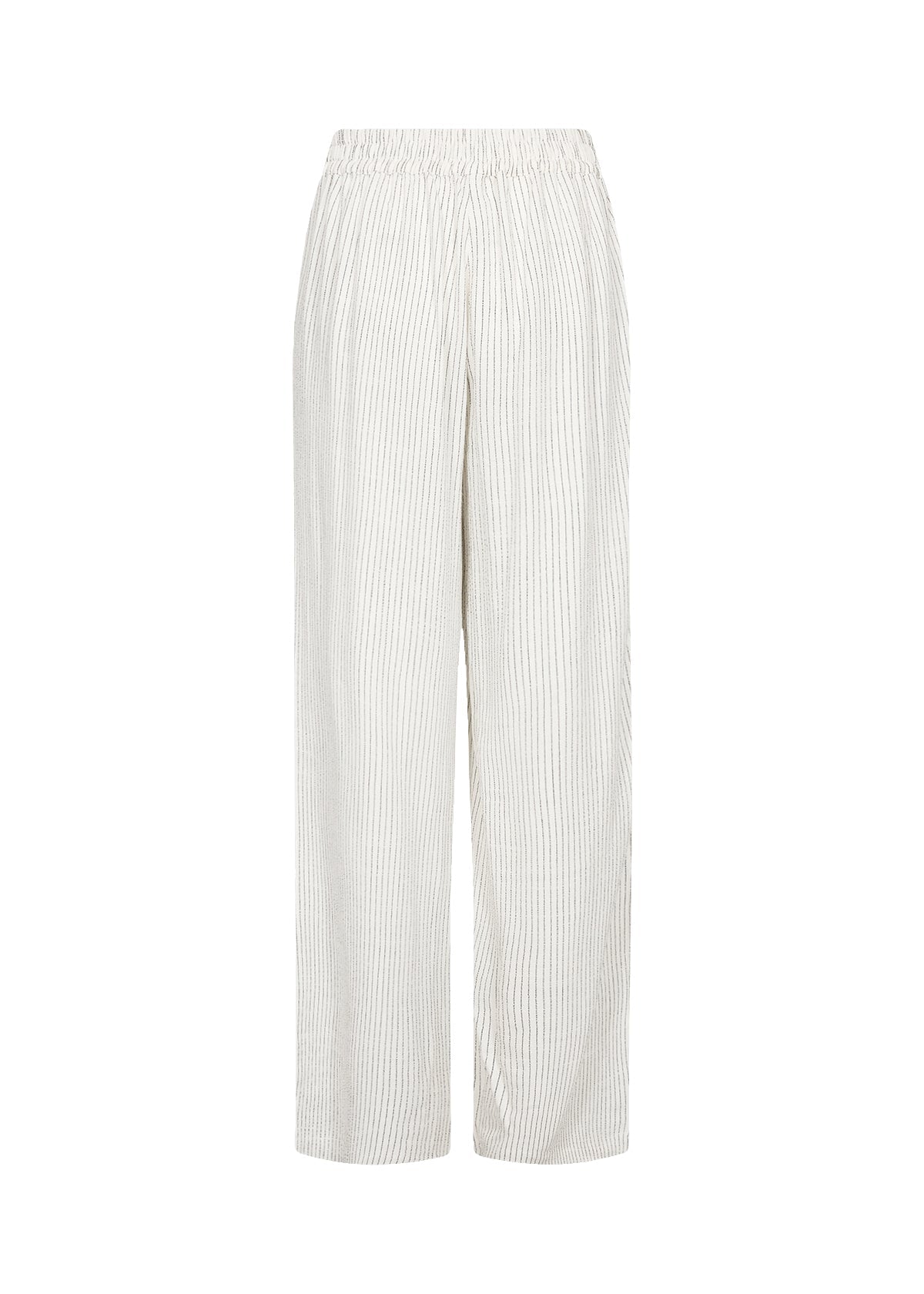 Soya ConceptSoya Concept Cannie 2 - B Striped Linen TrouserBottomsWhite/Grey Stripe - Blue Water Clothing