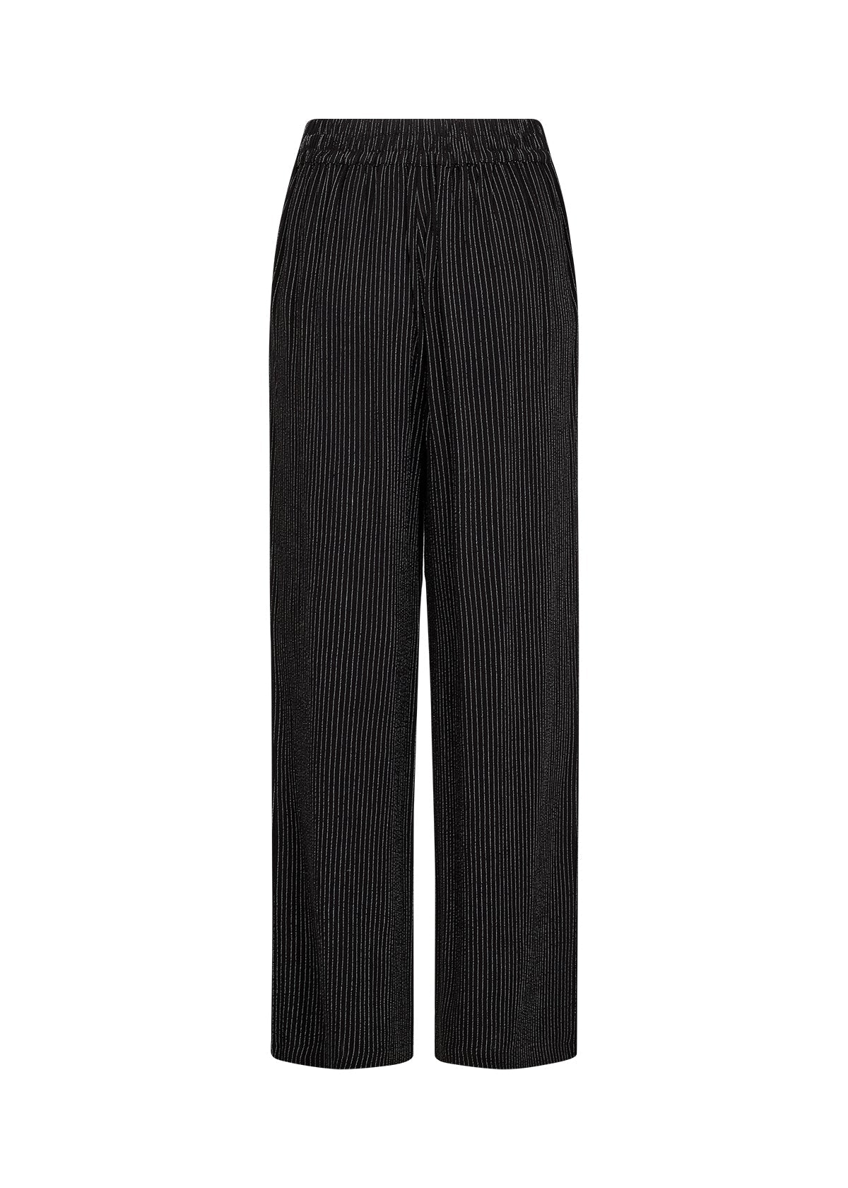 Soya ConceptSoya Concept Cannie 2 - B Striped Linen TrouserBottomsWhite/Grey Stripe - Blue Water Clothing