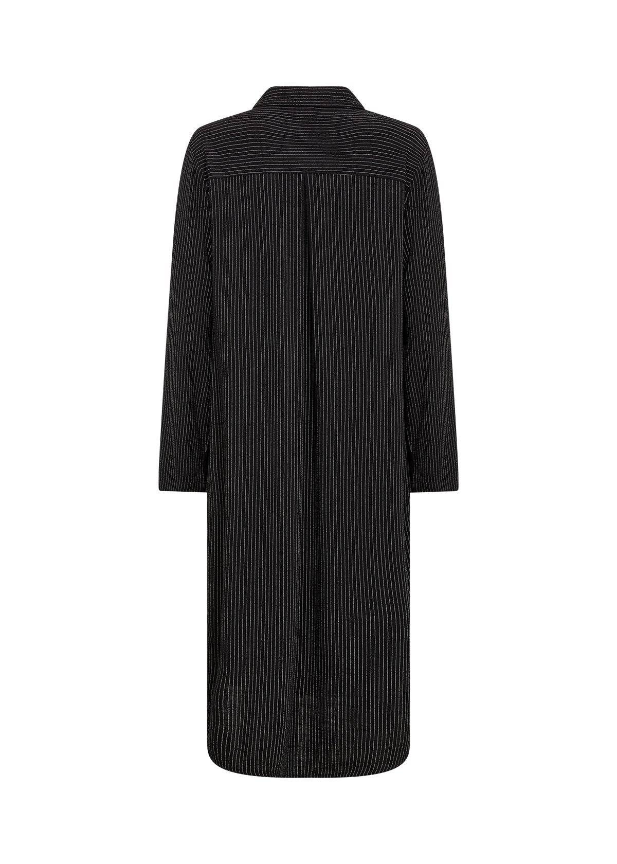 Soya ConceptSoya Concept Cannie 4 Striped Linen DressDressesBlack/Grey Stripe - Blue Water Clothing