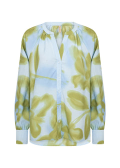 Soya ConceptSoya Concept Cate 2 BlouseTopsBlue Green Tie Die - Blue Water Clothing