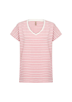 Soya ConceptSoya Concept Chanie 1 T-shirtTopsLight Pink - Blue Water Clothing