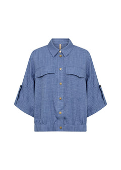 Soya ConceptSoya Concept Charissa 1 JacketCoats & JacketsMID BLUE - Blue Water Clothing