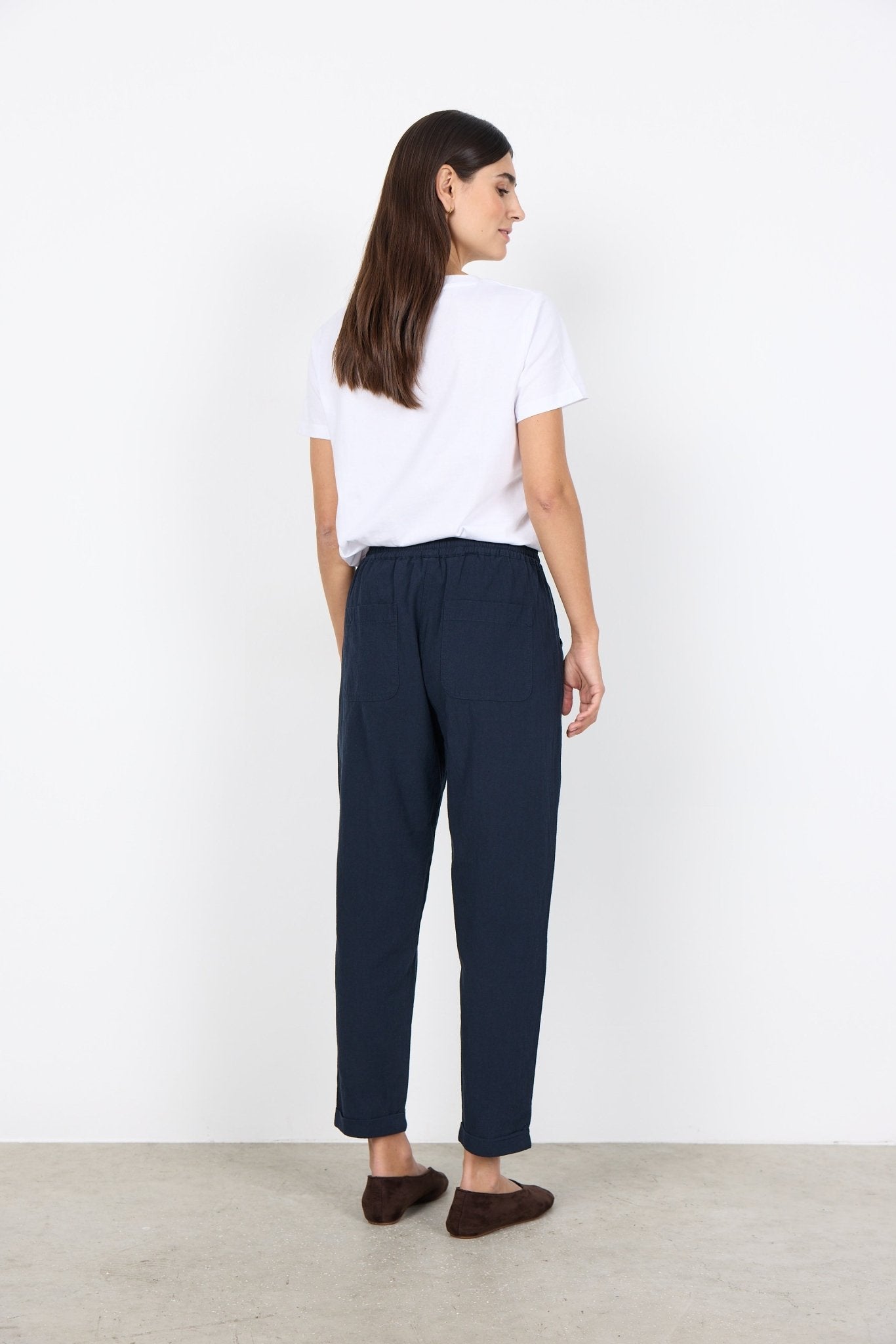 Soya ConceptSoya Concept Cissie 10 - C TrouserBottomsNavy - Blue Water Clothing