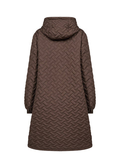 Soya ConceptSoya Concept Fenya 73 Quilted CoatCoats & JacketsChocolate - Blue Water Clothing