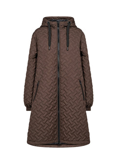 Soya ConceptSoya Concept Fenya 73 Quilted CoatCoats & JacketsChocolate - Blue Water Clothing
