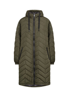 Soya ConceptSoya Concept FENYA 81 Puffer CoatCoatForrest Night - Blue Water Clothing