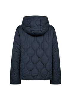 Soya ConceptSoya Concept GELA 2 Reversible Short Puffer CoatCoatNavy - Blue Water Clothing
