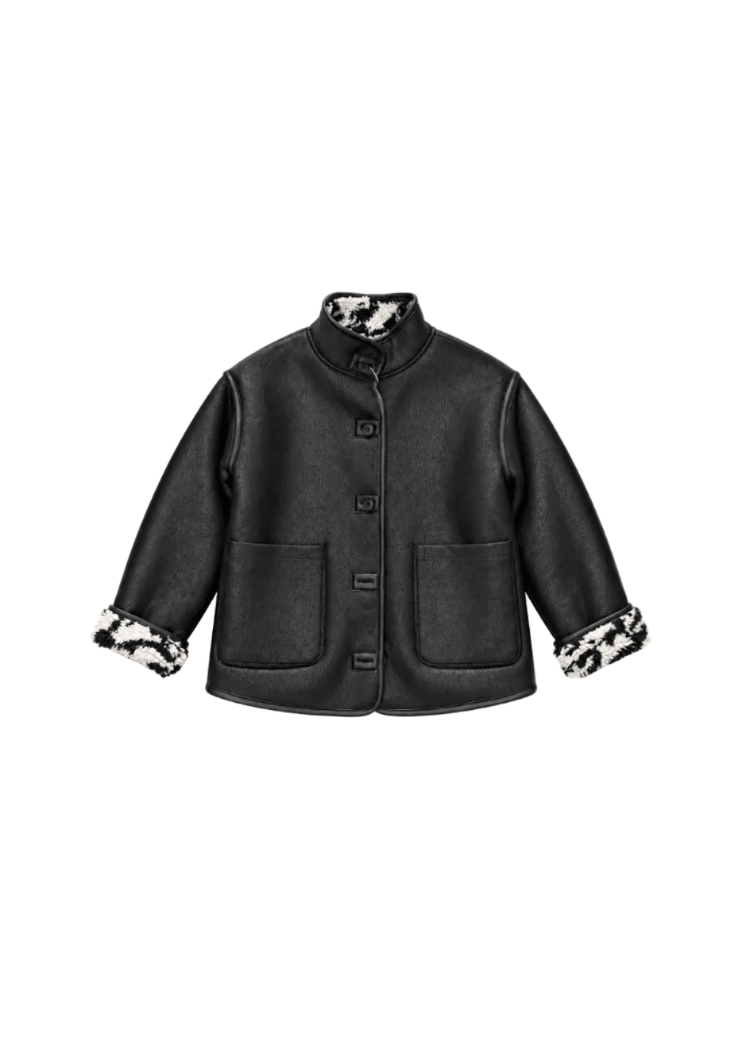 Soya ConceptSoya Concept GIDA 2 Reversible Fleece JacketJacketCream - Blue Water Clothing