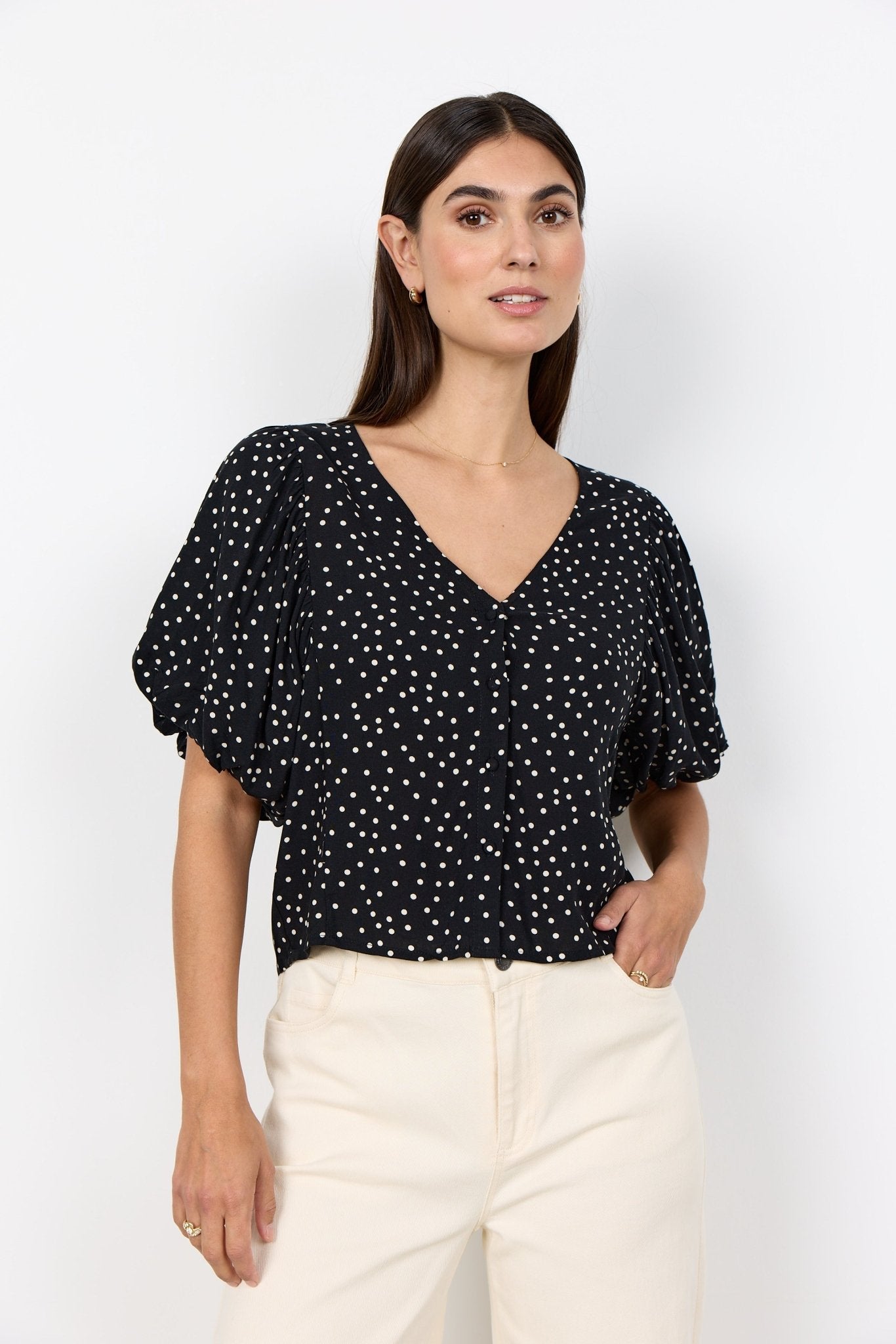 Soya ConceptSoya Concept Gilda 1 BlouseTopsBlack - Blue Water Clothing