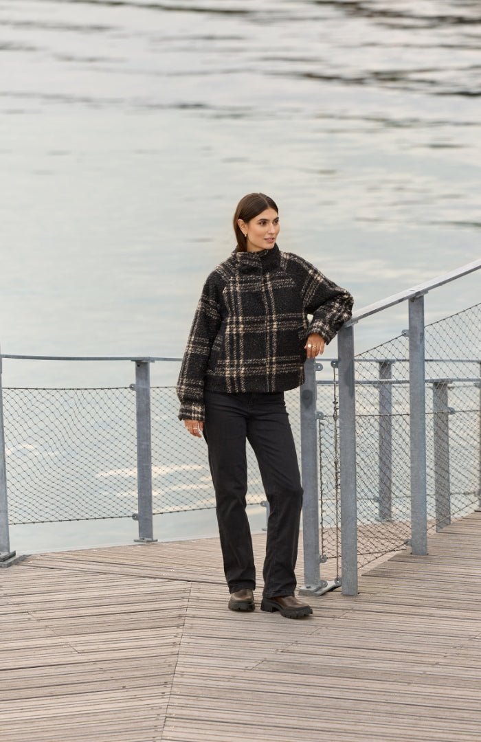 Soya ConceptSoya Concept GISA 1 Short JacketJacketBlack - Blue Water Clothing