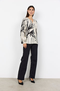 Soya ConceptSoya Concept Gopi 1 BlouseTopsCream - Blue Water Clothing