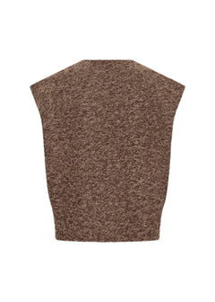 Soya ConceptSoya Concept Hira 1 WaistcoatVestChocolate Plum - Blue Water Clothing
