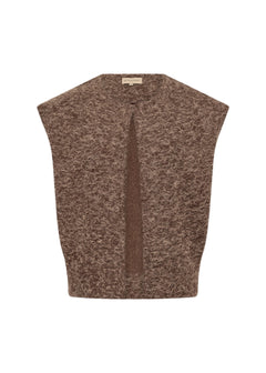 Soya ConceptSoya Concept Hira 1 WaistcoatVestChocolate Plum - Blue Water Clothing