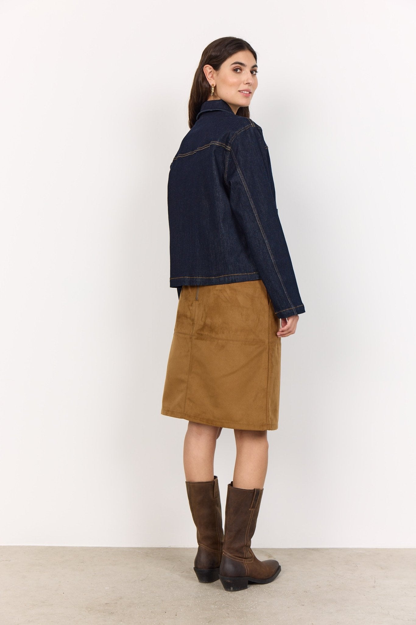 Soya ConceptSoya Concept Kimberly 41 Denim JacketCoats & JacketsDark Denim - Blue Water Clothing