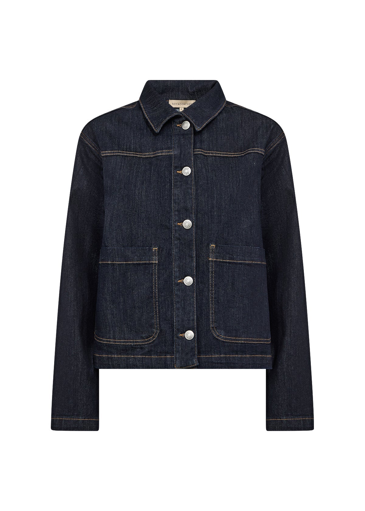 Soya ConceptSoya Concept Kimberly 41 Denim JacketCoats & JacketsDark Denim - Blue Water Clothing