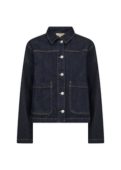 Soya ConceptSoya Concept Kimberly 41 Denim JacketCoats & JacketsDark Denim - Blue Water Clothing