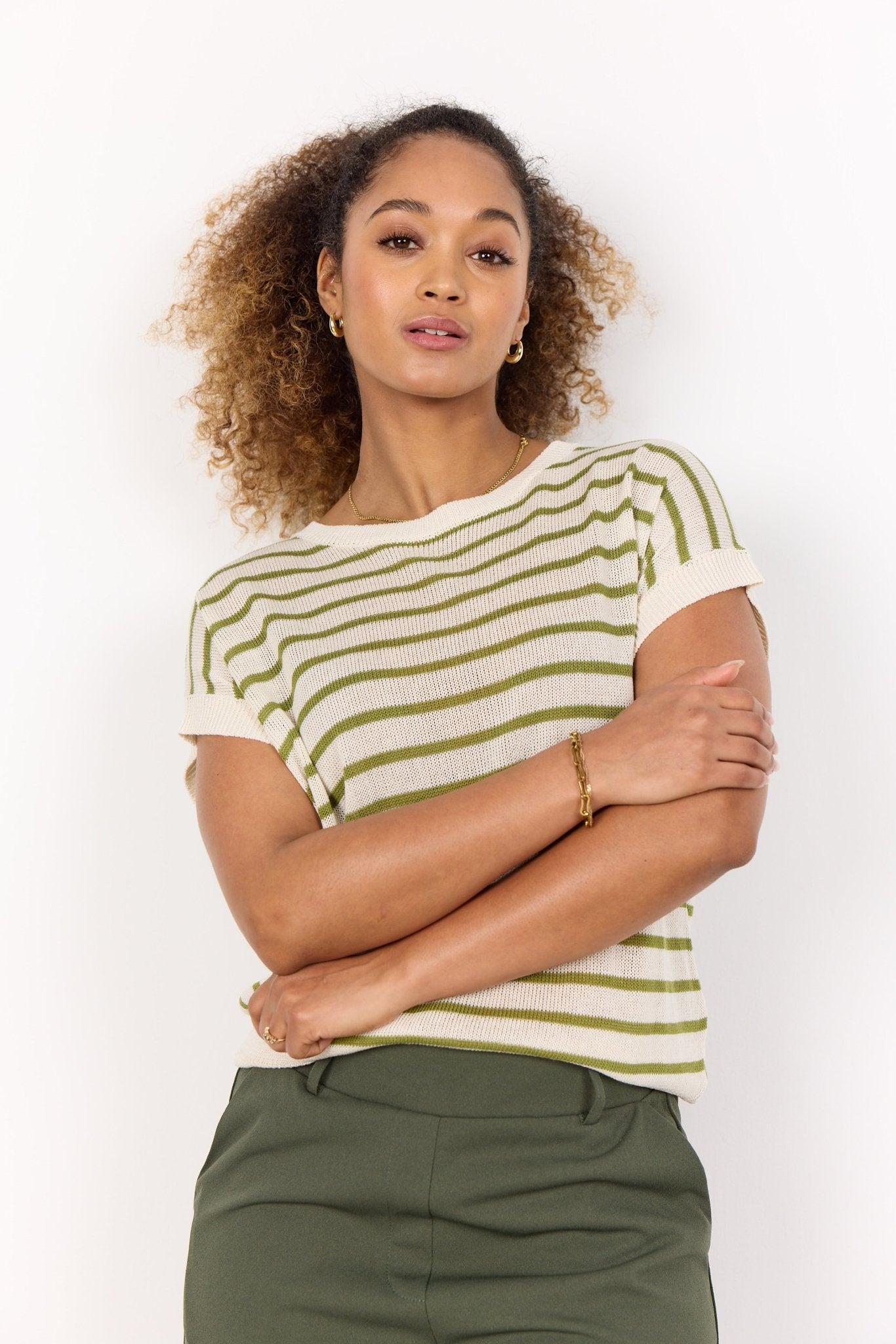 Soya ConceptSoya Concept Luanna 5 Linen Tank TopTopsBrown - Blue Water Clothing