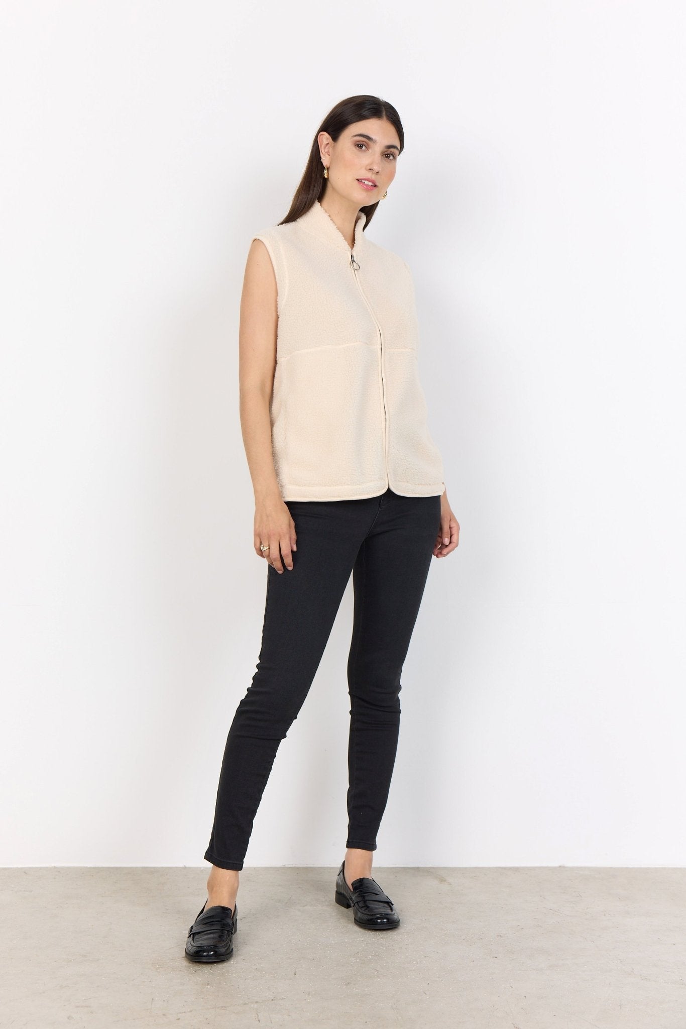 Soya ConceptSoya Concept Onyx 3 GiletTopsBlack - Blue Water Clothing