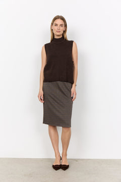 Soya ConceptSoya Concept Orlean 16 WaistcoatTank TopChocolate Plum - Blue Water Clothing