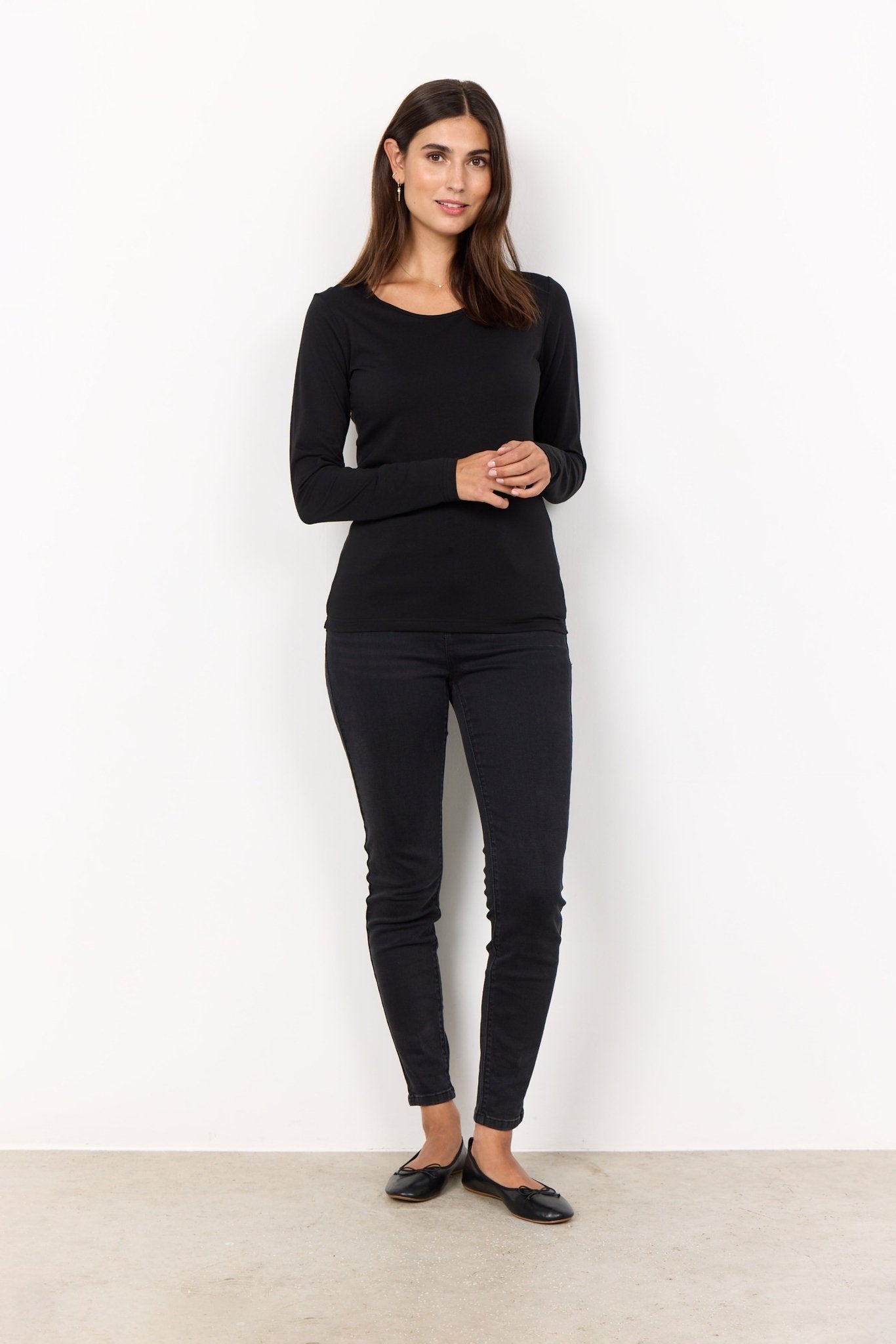 Soya ConceptSoya Concept Pylle 2 TopTopsBlack - Blue Water Clothing
