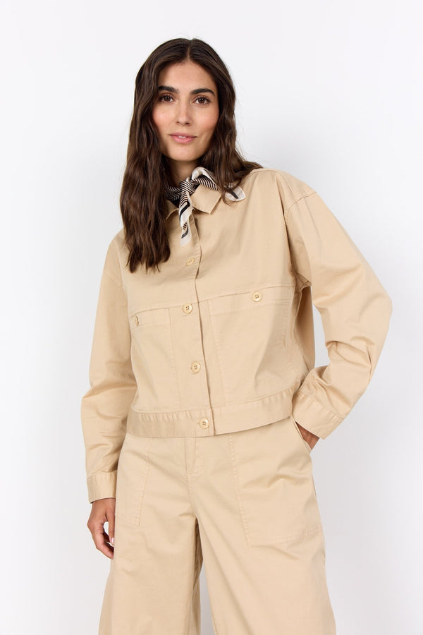 Soya ConceptSoya Concept Rovena 10 JacketTopsBeige - Blue Water Clothing