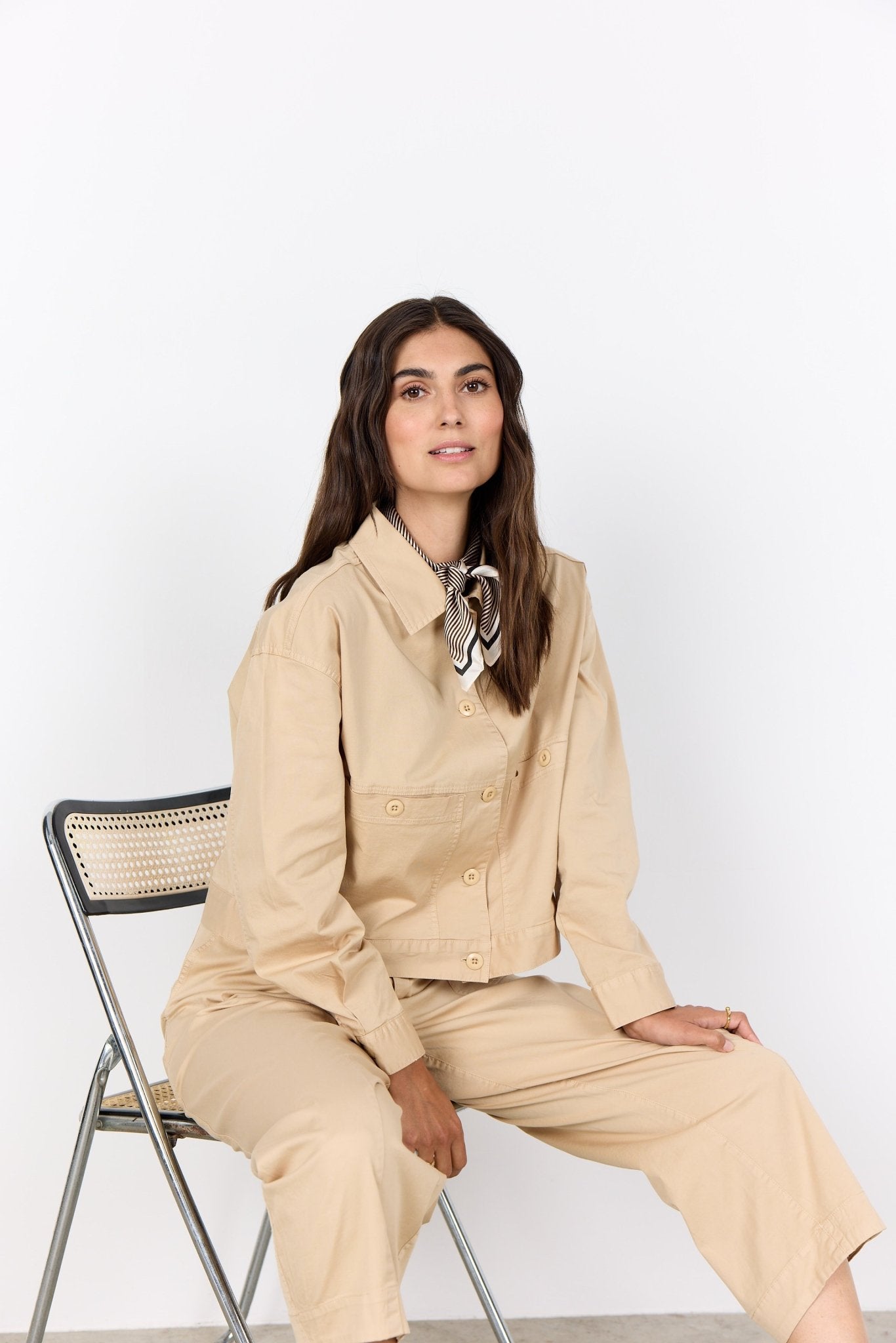 Soya ConceptSoya Concept Rovena 10 JacketTopsBeige - Blue Water Clothing