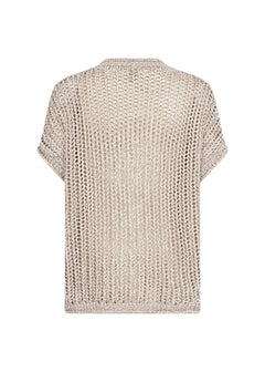 Soya ConceptSoya Concept Rudy 2 Knitted TopTopsEcru - Blue Water Clothing