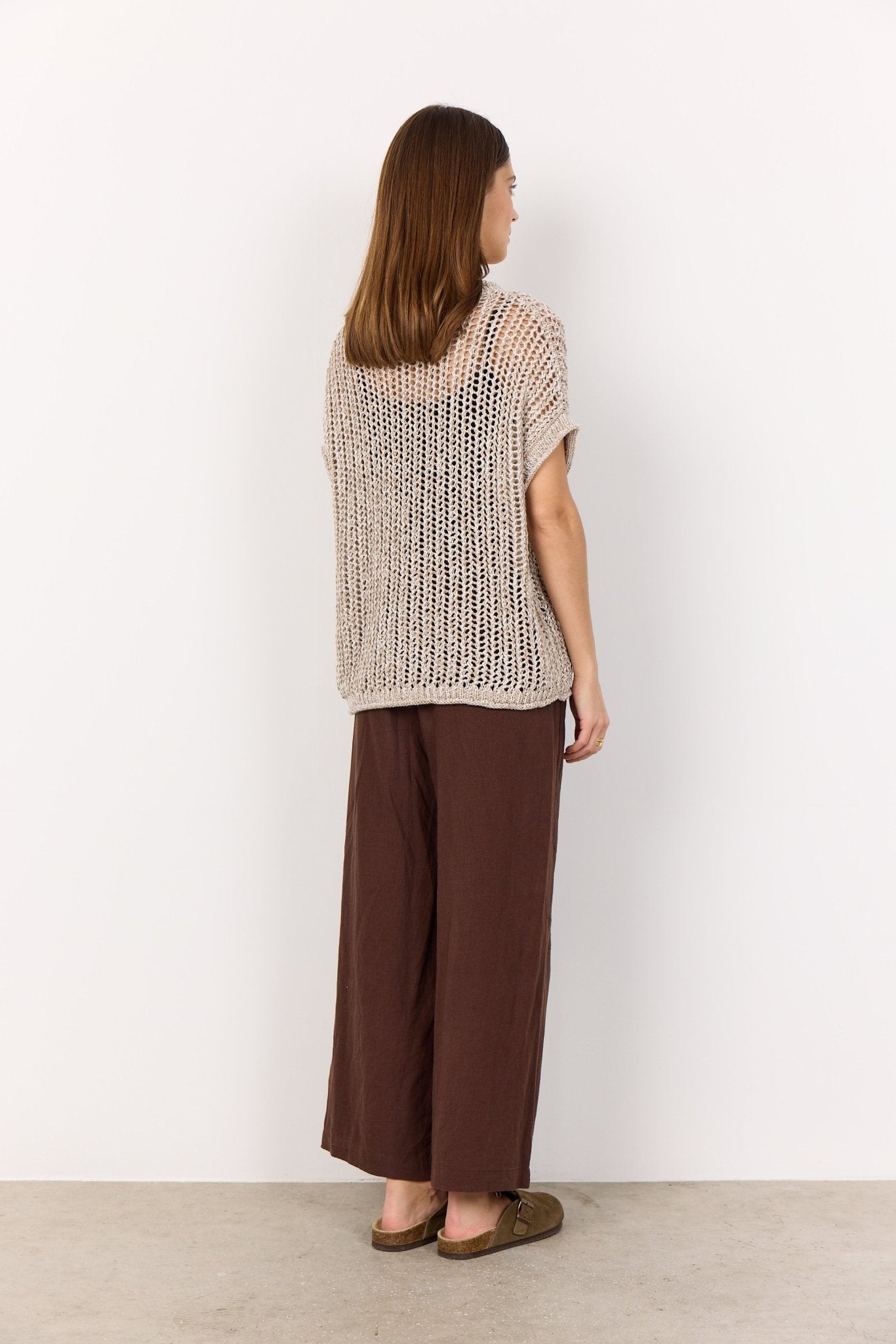 Soya ConceptSoya Concept Rudy 2 Knitted TopTopsEcru - Blue Water Clothing