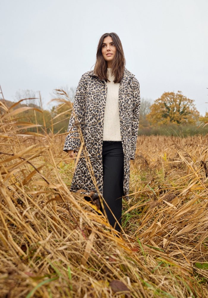 Soya ConceptSoya Concept Sedine 2 Coat Quilted Leopard PrintCoats & JacketsXS - Blue Water Clothing