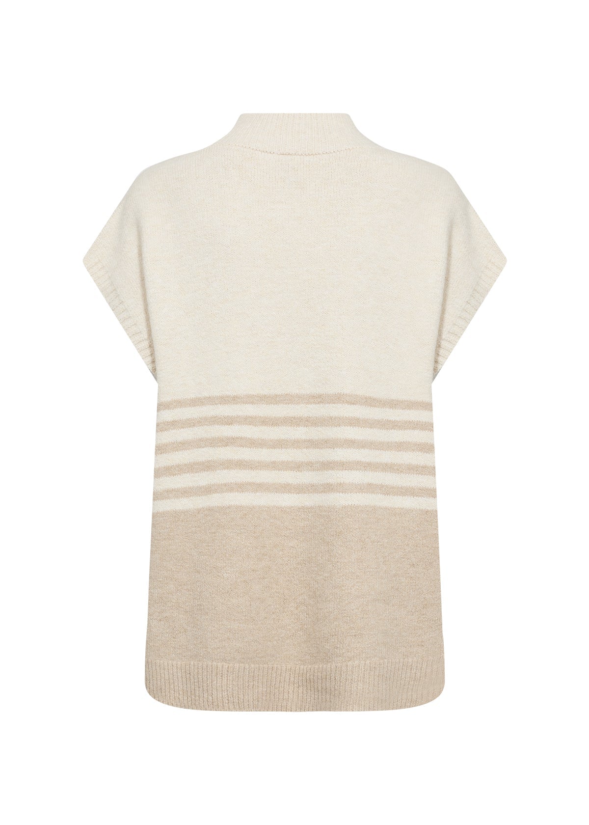 Soya ConceptSoya Concept Selvi 1 Cap Sleeve KnitTopsSand - Blue Water Clothing