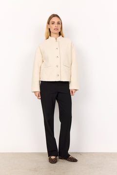 Soya ConceptSoya Concept Shaima 1 Cream JacketCoats & JacketsEcru - Blue Water Clothing