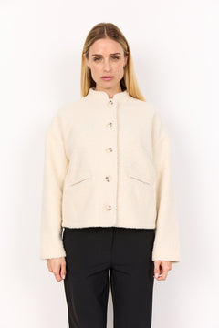 Soya ConceptSoya Concept Shaima 1 Cream JacketCoats & JacketsEcru - Blue Water Clothing