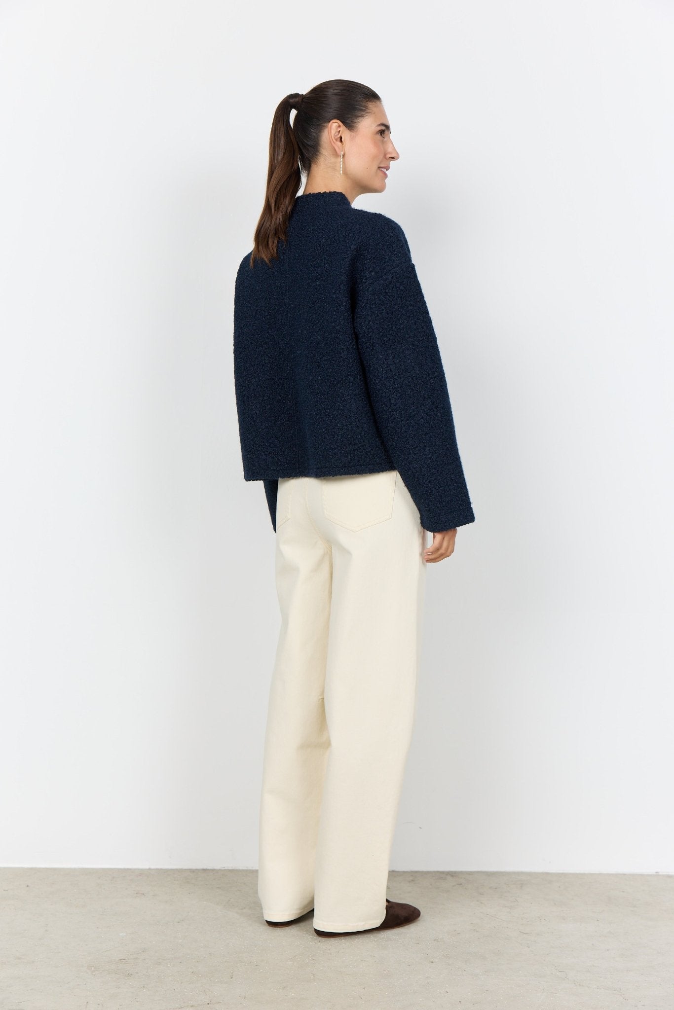 Soya ConceptSoya Concept Shaima 1 Cream JacketCoats & JacketsEcru - Blue Water Clothing