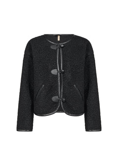 Soya ConceptSoya Concept Shaima 2 Fleece JacketCoats & JacketsBlack - Blue Water Clothing