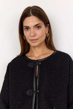 Soya ConceptSoya Concept Shaima 2 Fleece JacketCoats & JacketsBlack - Blue Water Clothing