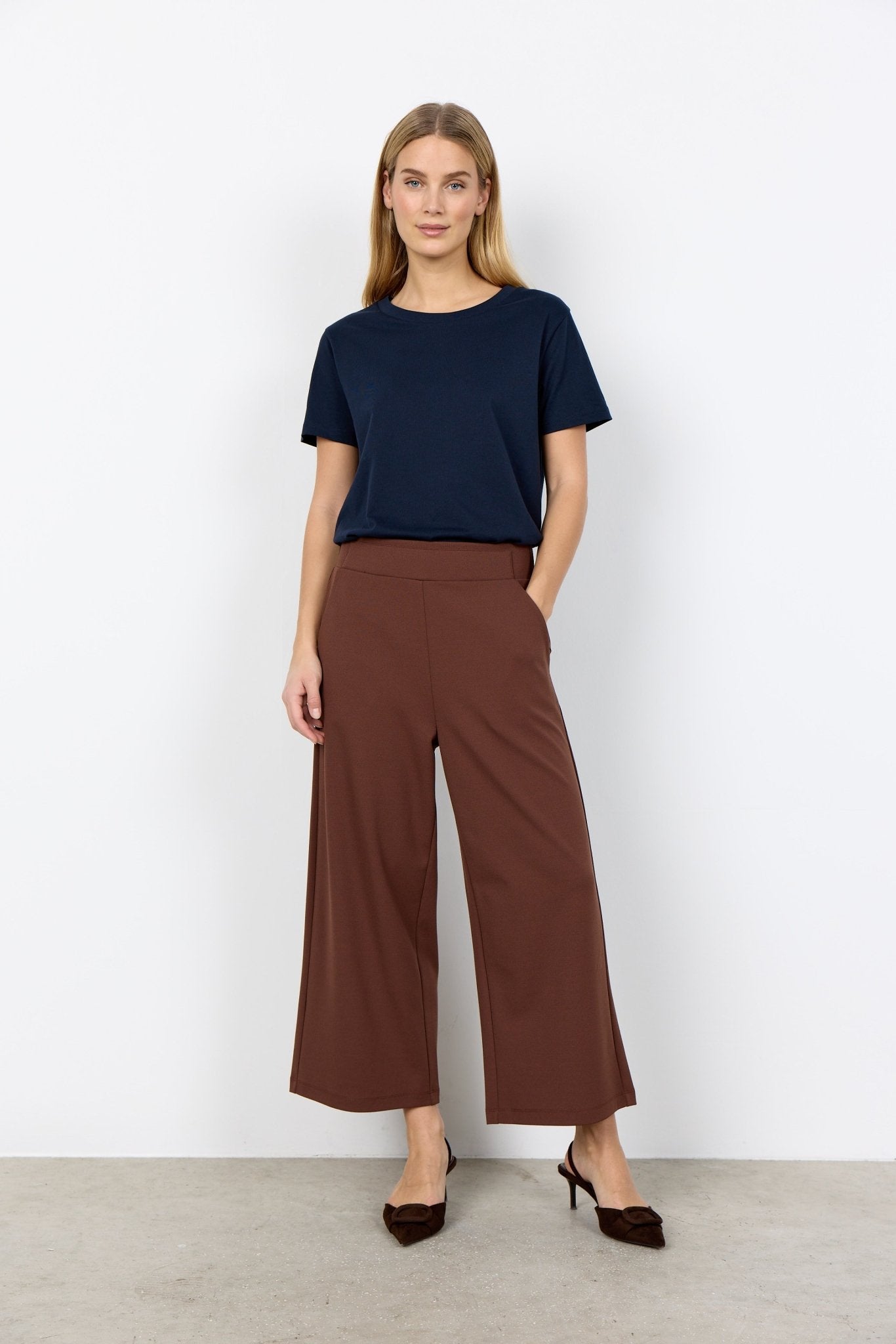 Soya ConceptSoya Concept Siham 36 TrousersBottomsNavy - Blue Water Clothing