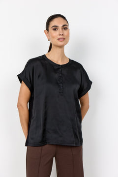Soya ConceptSoya Concept Thilde 50 Relaxed BlouseTopsBlack - Blue Water Clothing