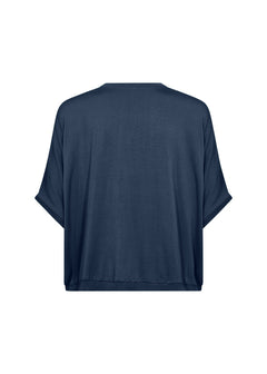 Soya ConceptSoya Concept Thilde 51 Short BlouseTopsCream - Blue Water Clothing