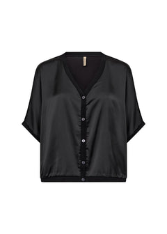 Soya ConceptSoya Concept Thilde 51 Short BlouseTopsBlack - Blue Water Clothing