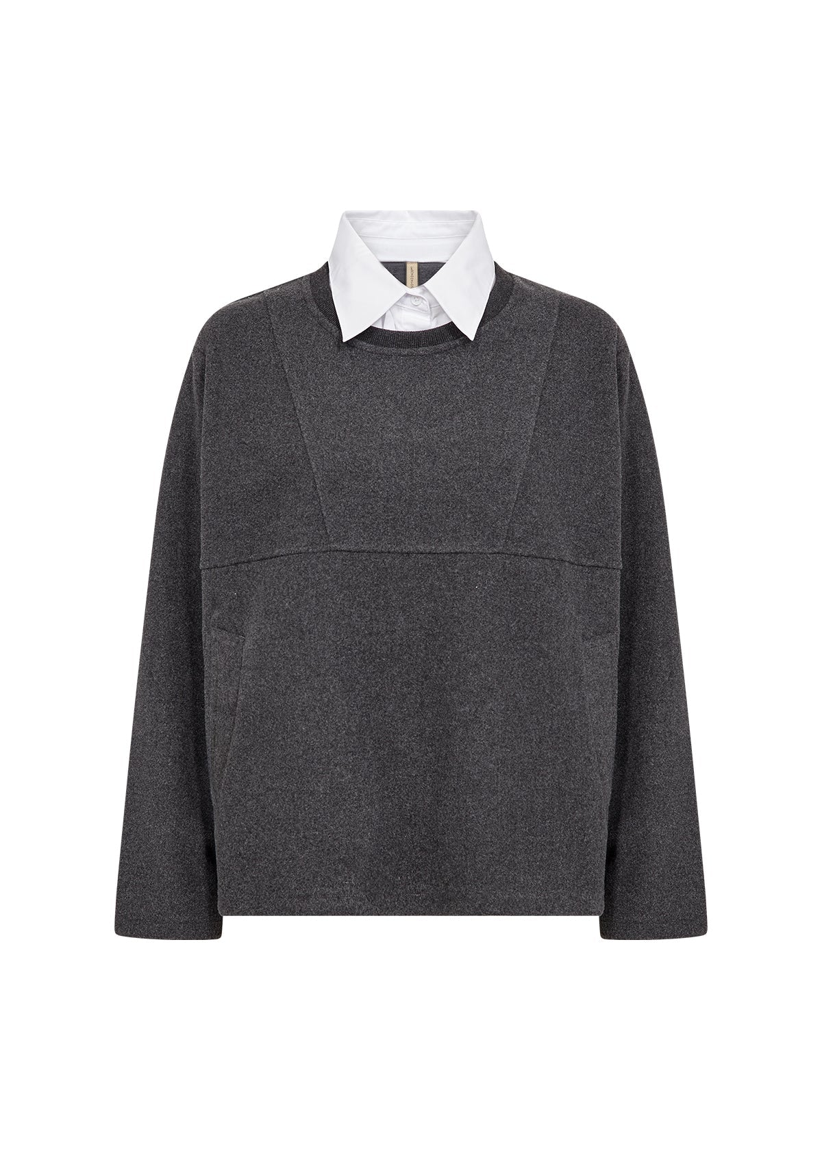 Soya ConceptSoya Concept Vagna 6 Top Dark GreyTopsDark Grey - Blue Water Clothing