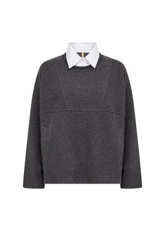 Soya ConceptSoya Concept Vagna 6 Top Dark GreyTopsDark Grey - Blue Water Clothing
