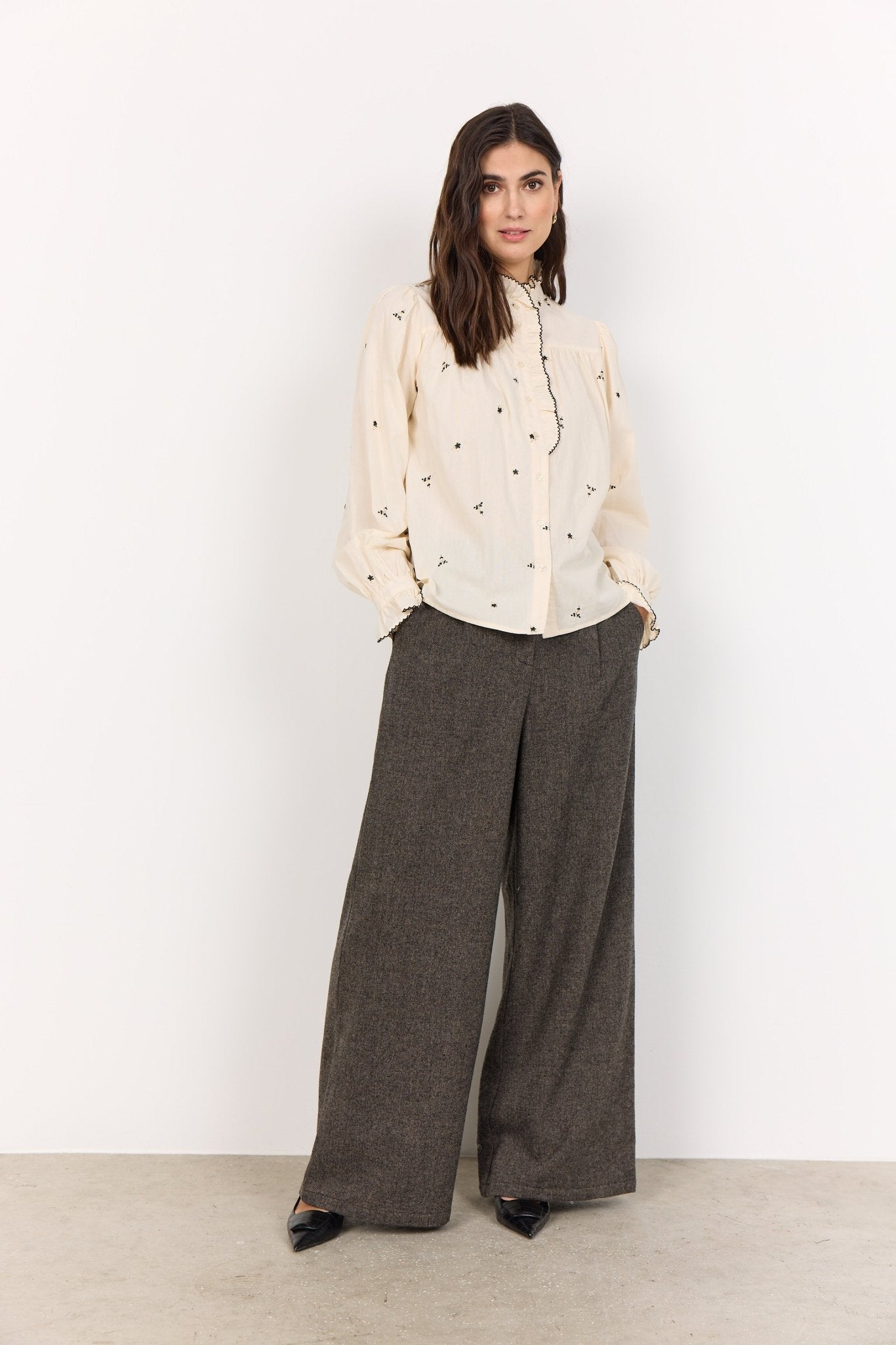 Soya ConceptSoya concept Viben 1 Blouse EcruTopsEcru - Blue Water Clothing
