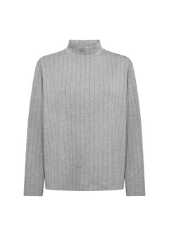 Soya ConceptSoya concept Vivi 1 Stripe Top GreyTopsGrey - Blue Water Clothing