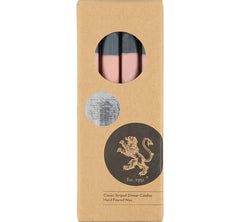 Striped Gull, Gunmetal Grey & Old Rose Dinner Candles - Blue Water Clothing