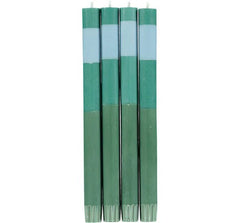Striped Gull, Gunmetal Grey & Old Rose Dinner Candles - Blue Water Clothing
